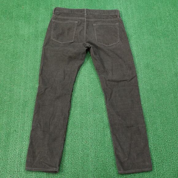 J CREW STYLE 284 GREY CORDUROY CHINO PANTS MENS SIZE 32X30 - Picture 4 of 8